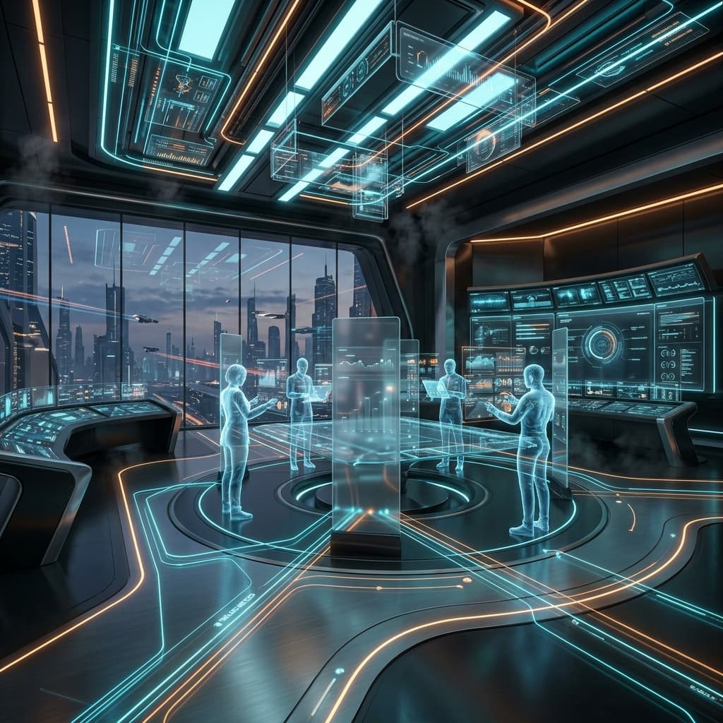 Enterprise AI Digital Workforce Command Center